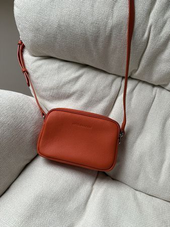 Sac cuir orange marque française Arthur & Aston