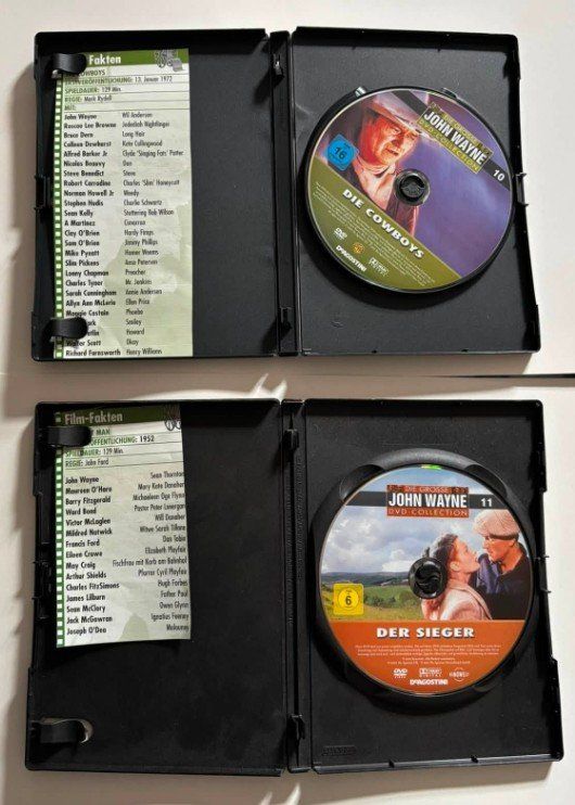 Alle DVDs: Verkaufe 4 John Wayne DVD Vol.10,11,17 und 33 – Gebraucht aus lupfig von maniacs666 1