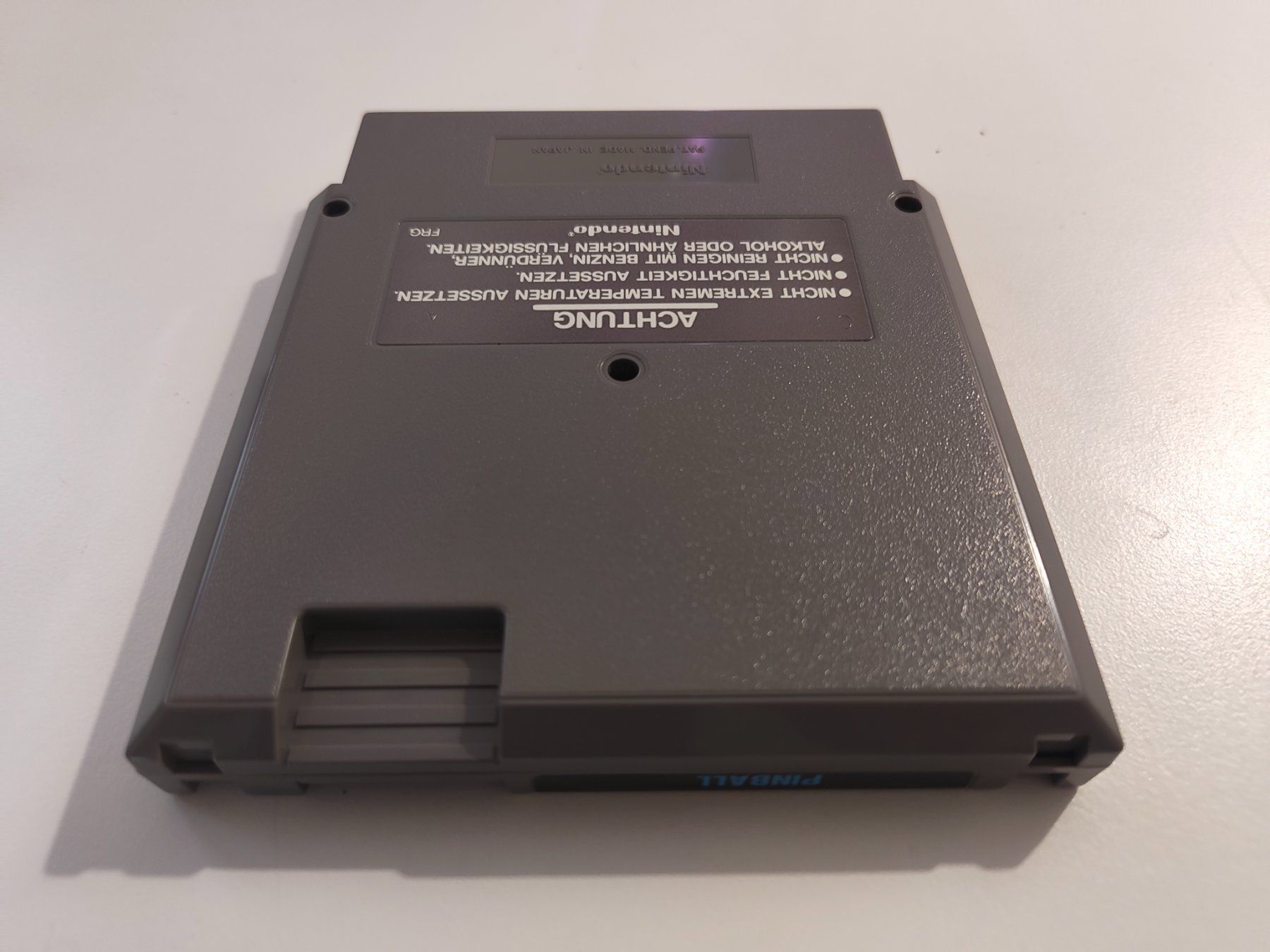 Nintendo Giochi: NINTENDO NES PINBALL BIENENGRABER – Usato da Monthey venduto da 19_karen_84 7