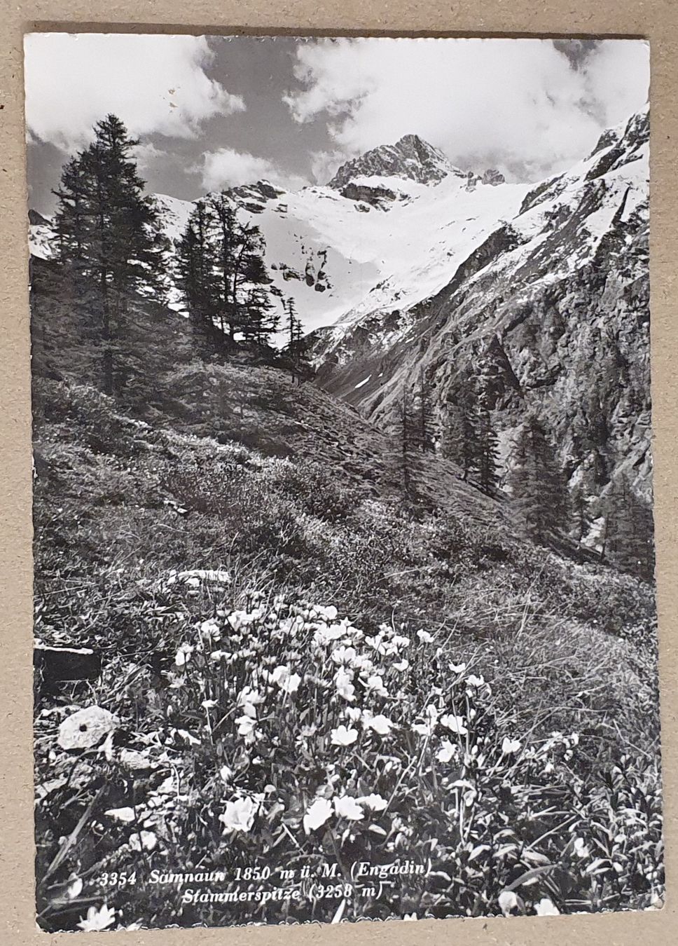Ansichtskarten: 5 Ansichtskarten Samnaun 1959 – Gebraucht aus Kreuzlingen von Rschweiz1 6