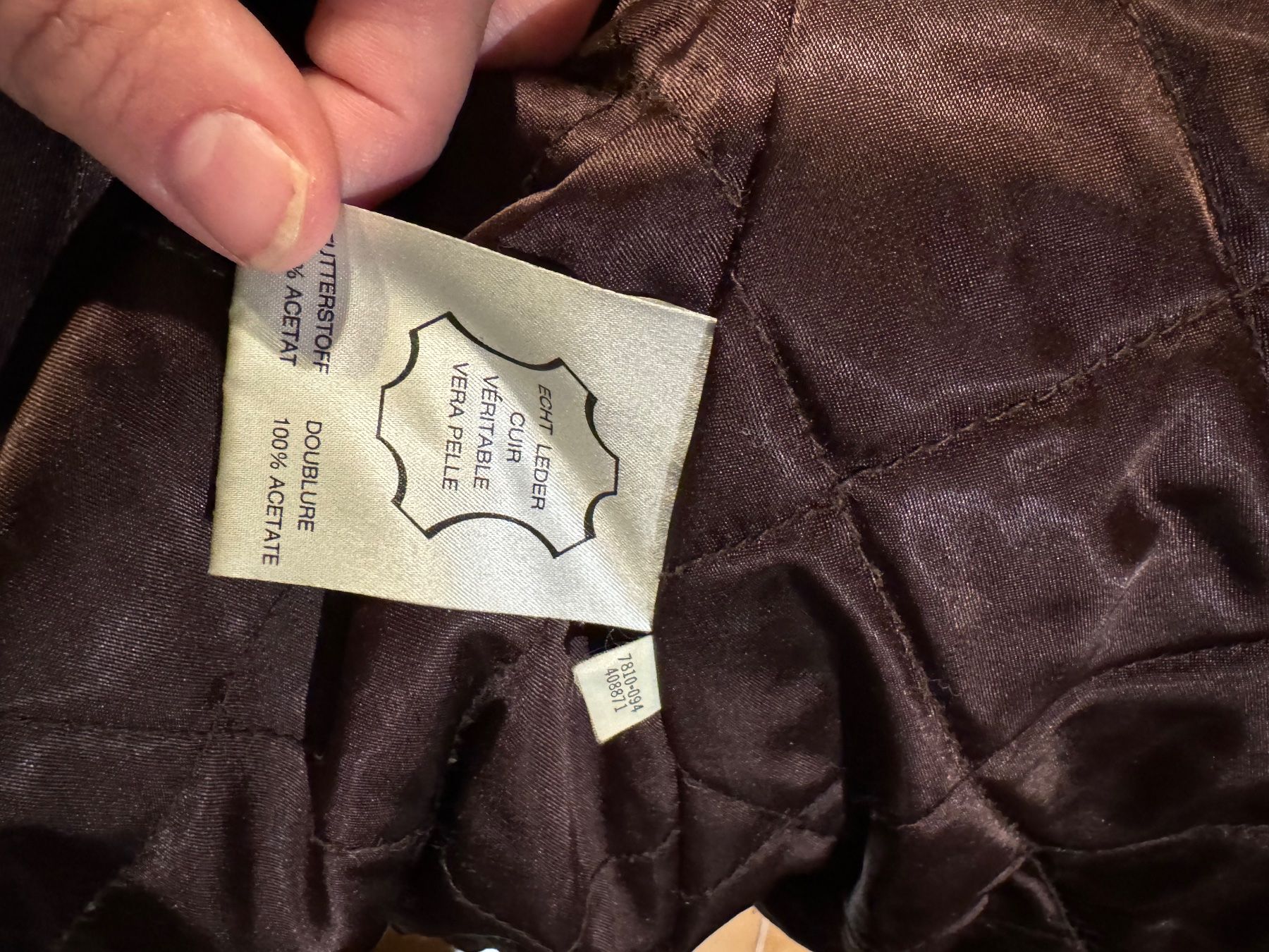 Giacche: Veste brune Taille M PA – Usato da Veyrier venduto da kimedovapa 3