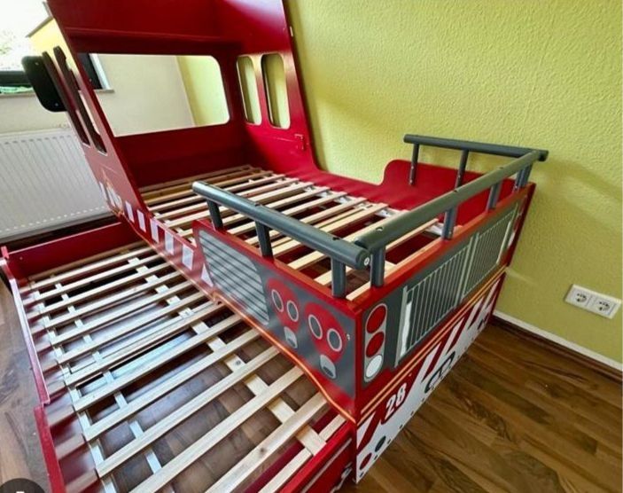 Letti: Kinder Feuerwehrbett – Usato da Rümlang venduto da Markus_scherrer 2