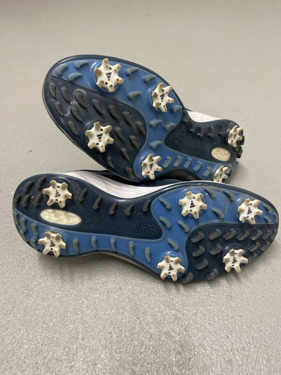 Adidas Scarpe da uomo: Adidas Golfschuhe mit Spikes / Gr. 40 – Usato da Wettswil venduto da Dorimar 1