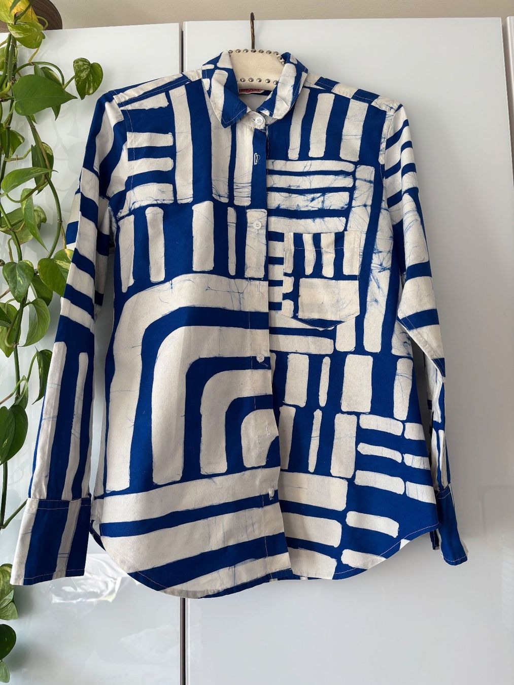Chemises: POPLIN PROJECT gemustertes Hemd Gr. M – D'occasion à Zürich par missmodernage