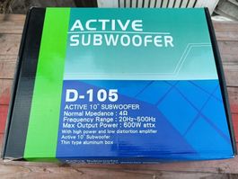 Active Subwoofer 600w