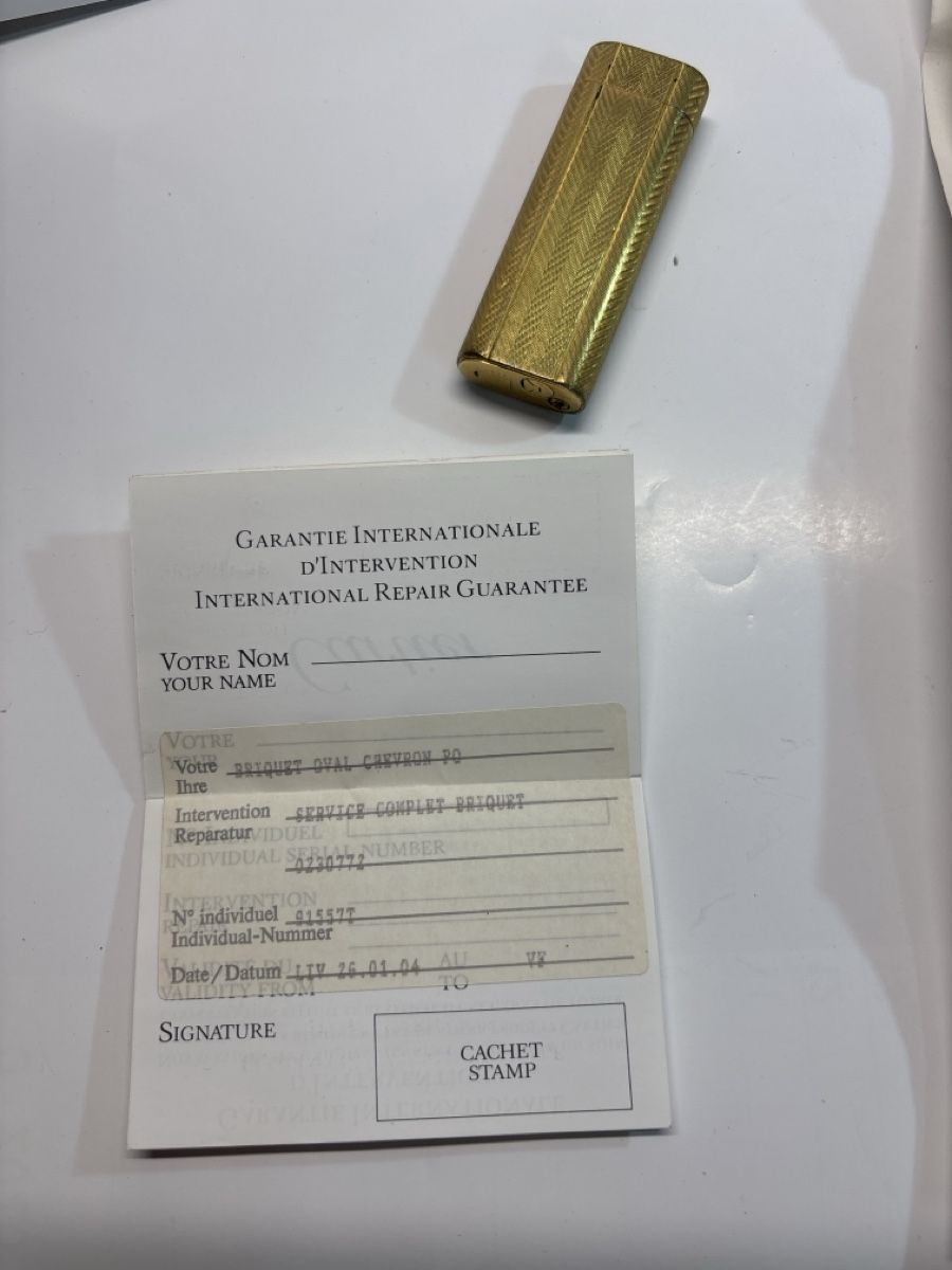 Cartier Accendini: Elegante Cartier Feuerzeug – Usato da Bonaduz venduto da Jomby 4