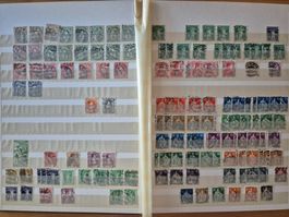 CH-Briefmarken in Album 1 Zustand gemäss Bilder