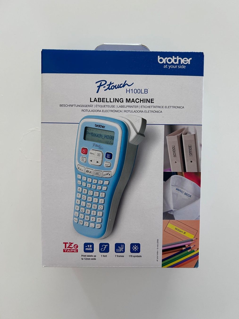 Brother Drucker: NEW Brother P-touch H100LB – Neu und originalverpackt aus St. Gallen von look-twice