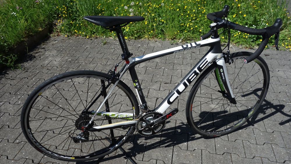 Cube Biciclette: Cube Agree GTC Carbon Rennvelo Rennrad Dura Ace Mavic Gr. 53 – Usato da wolfhausen venduto da dynamik1971 1