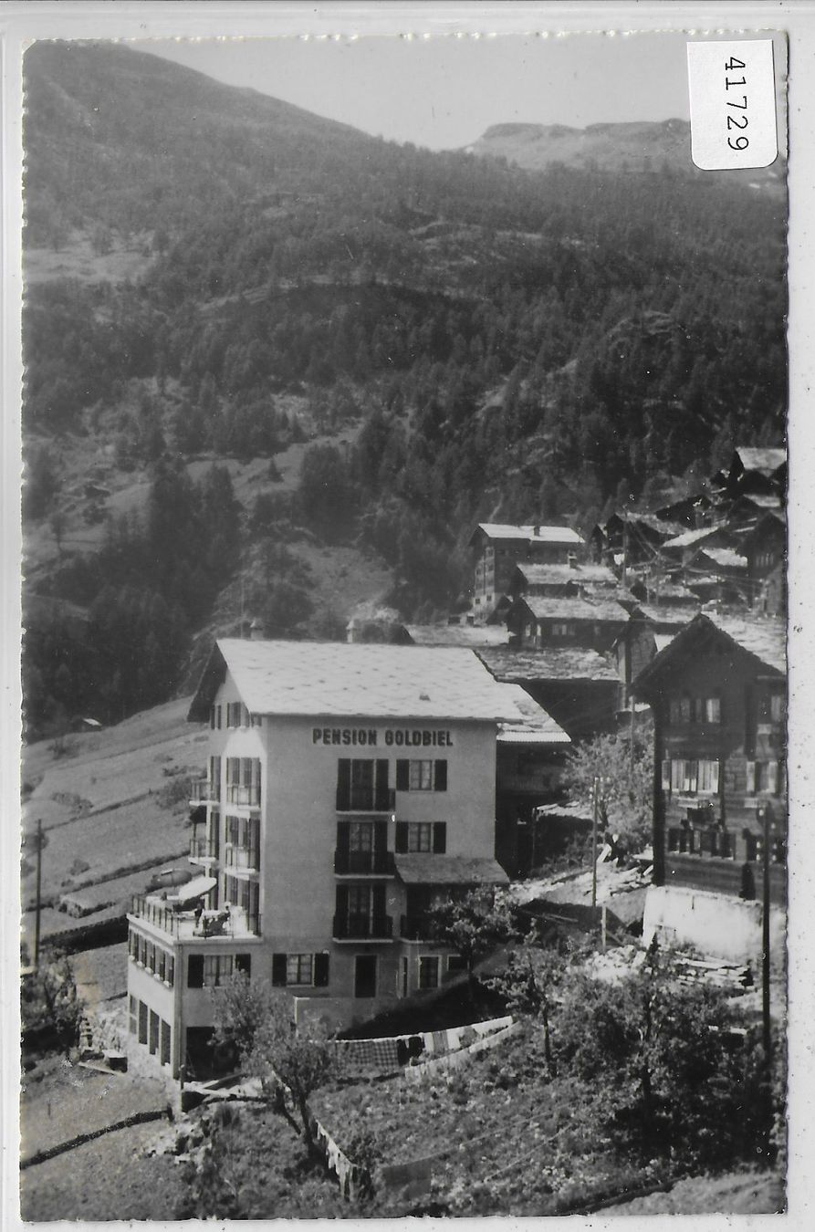 Cartoline postali: Pension Goldbiel - Törbel – Usato da Ettingen venduto da Kartenplanet
