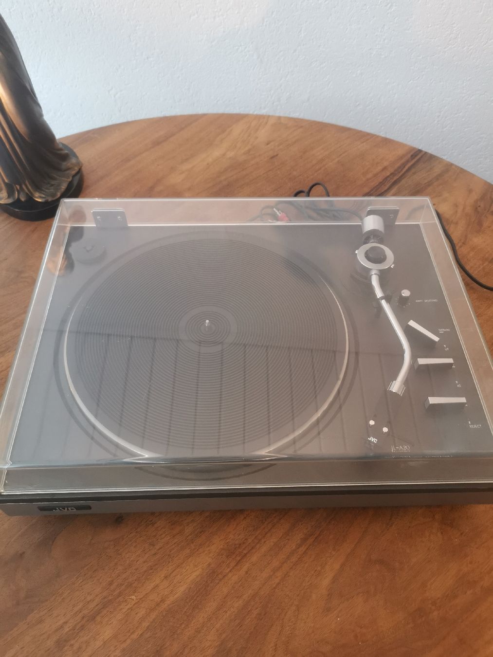 Platine Vinyle JVC JL-A20 Vintage – Bon état Esthétique Et Fonctionnel, Capot D’origine