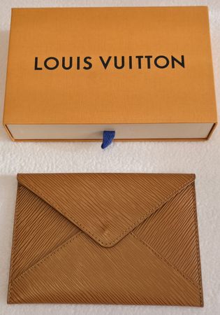 Louis Vuitton Epi Leder Geldbörse Honig guter Zustand!