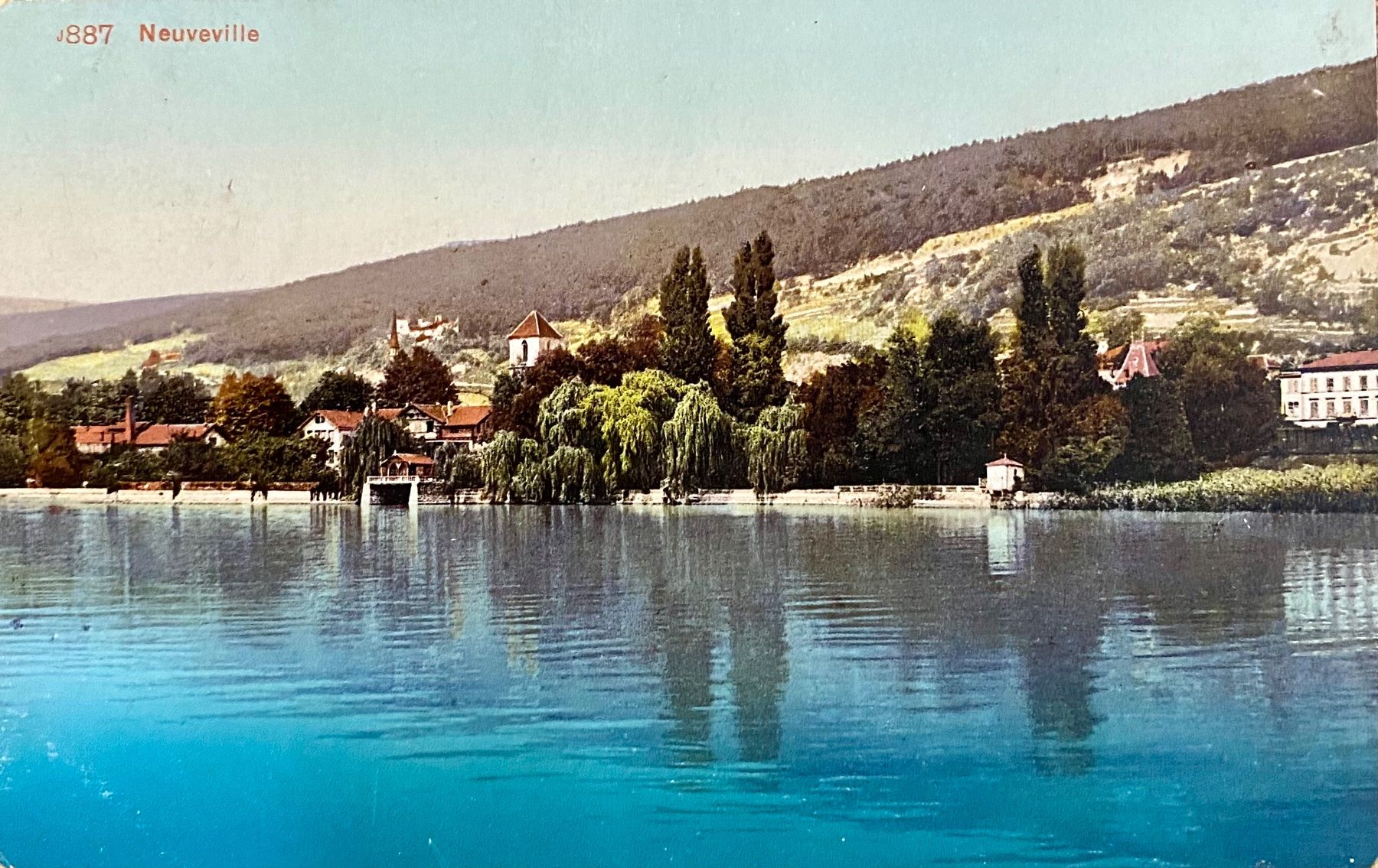 Cartoline postali: 1911 - NEUVEVILLE - Bielersee – Usato da Root venduto da ENGLAND-TREASURES 1