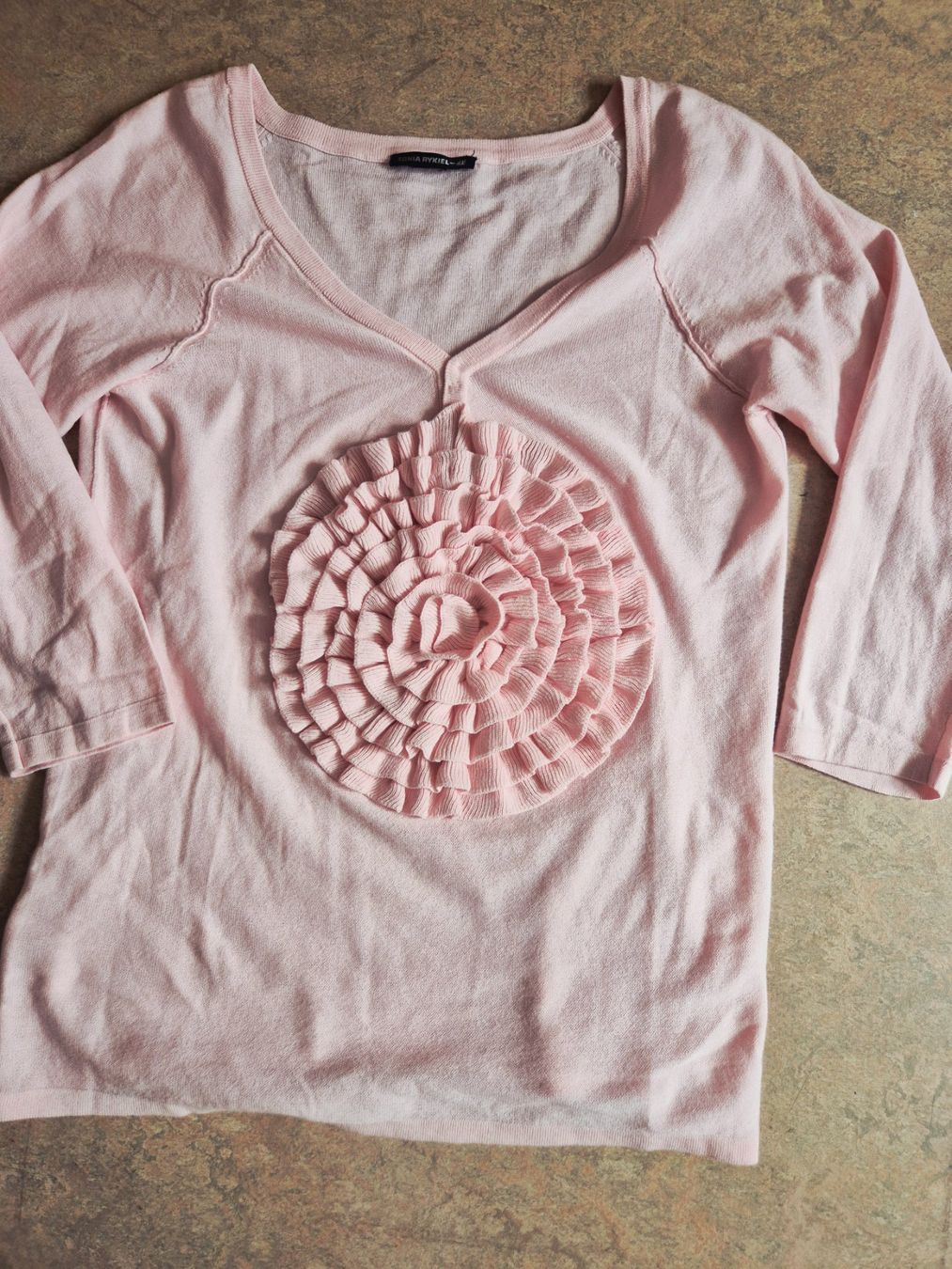 Sonia Rykiel T-shirt: SONIA RYKIEL S M 36 36 PULLOVER PULLI SHIRT,  TOP ZU ROCK – Nuovo (secondo la descrizione) da Elsau venduto da the-colorful-side 4
