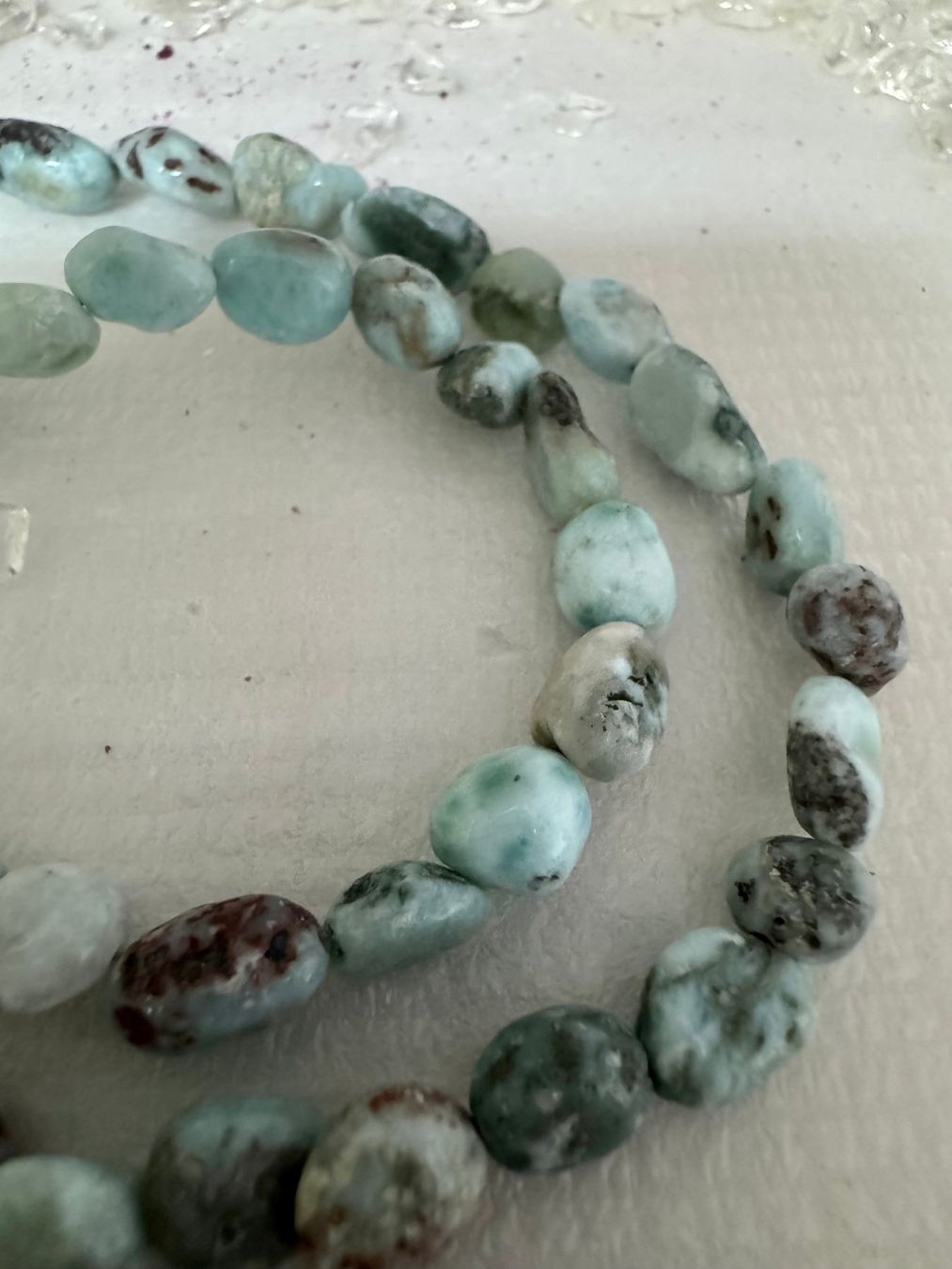 Catenine: Halskette / Larimar / echt – Nuovo (secondo la descrizione) da Biberist venduto da tl-schmuck 2