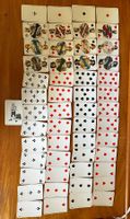 Altes Kartenspiel, Patience Whist, komplett, Vintage