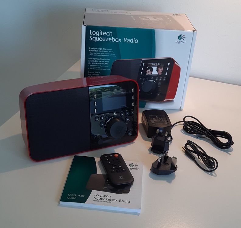 Logitech Squeezebox Internet Radio in rot (Gebraucht) in Astano für CHF ...