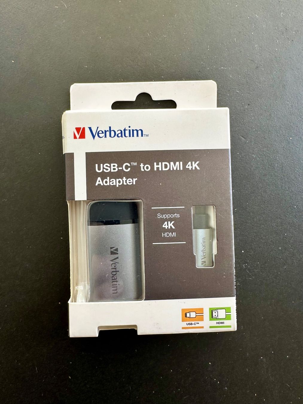 Adapter: Verbatim USB-C auf HDMI 4K Adapter – Neu und originalverpackt aus Zürich von Skinwalker