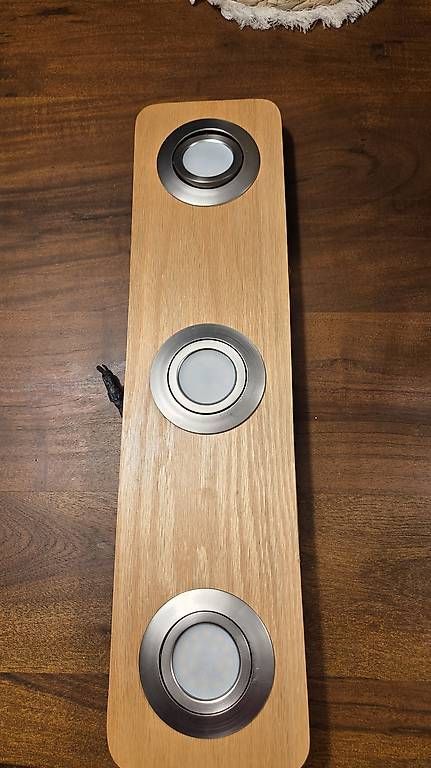 Lampadari & plafoniere: Deckenlampe mit 3 Spots in Holzoptik
 – Usato da Balsthal venduto da emotion99