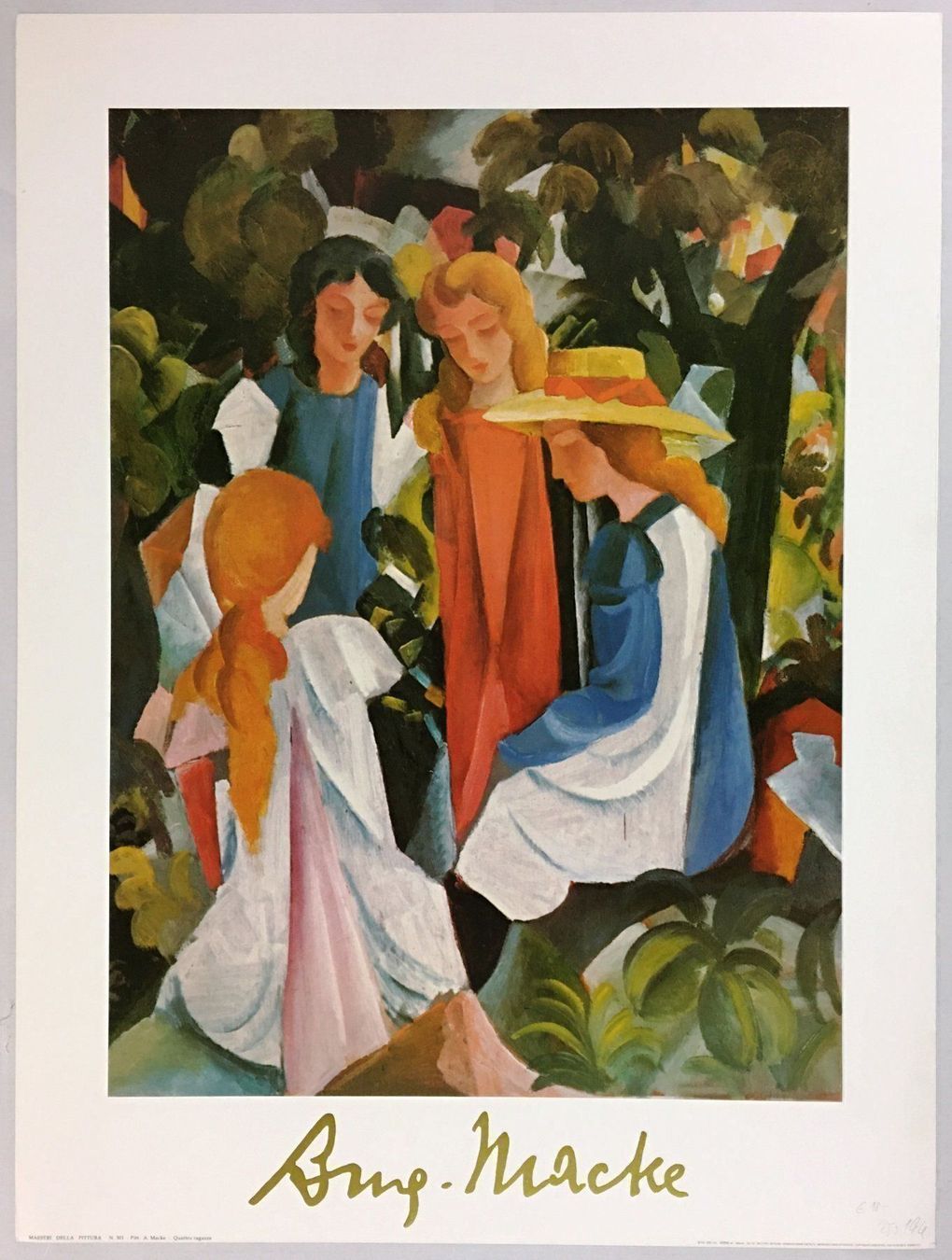 Foto & Immagini: Kunstdruck A. Macke - 80 x 60 cm – Usato da Oftringen venduto da Vucki