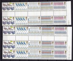 R6397  /  Grande Bretagne 1977 se tenants neufs XX