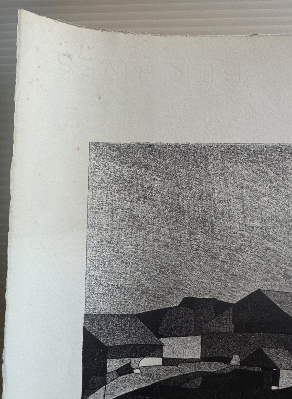 Grafica & Litografie: Lermite, Seltene Lithographie, 1967 – Usato da Zürich venduto da ele_2fhf 3