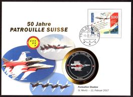Numis, 50 Jahre Patrouille Suisse, Formation Shadow