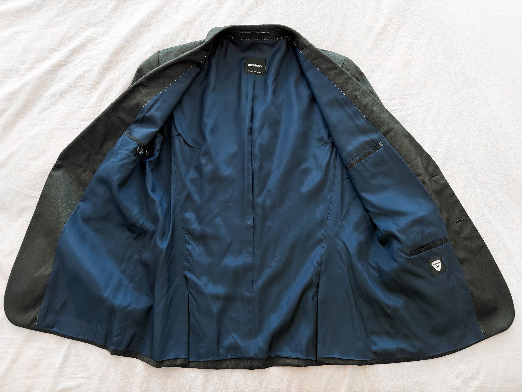 Strellson Giacche: Strellson Premium - Elegantes Sakko Gr. 50 Grau – Usato da Dietikon venduto da Angy94 4