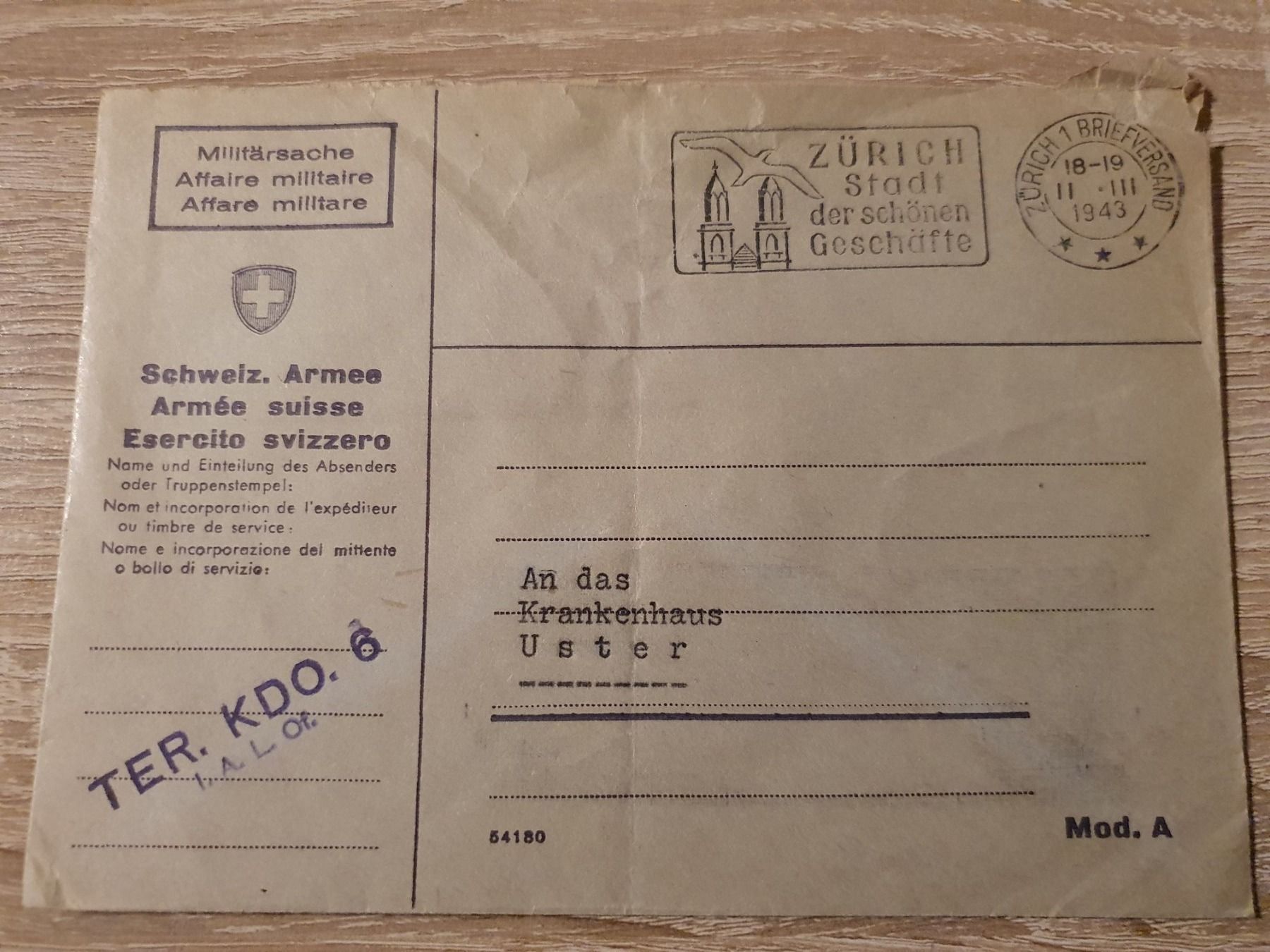 Tutti i francobolli: Militärsache – Usato da Balgach venduto da SIMEON27