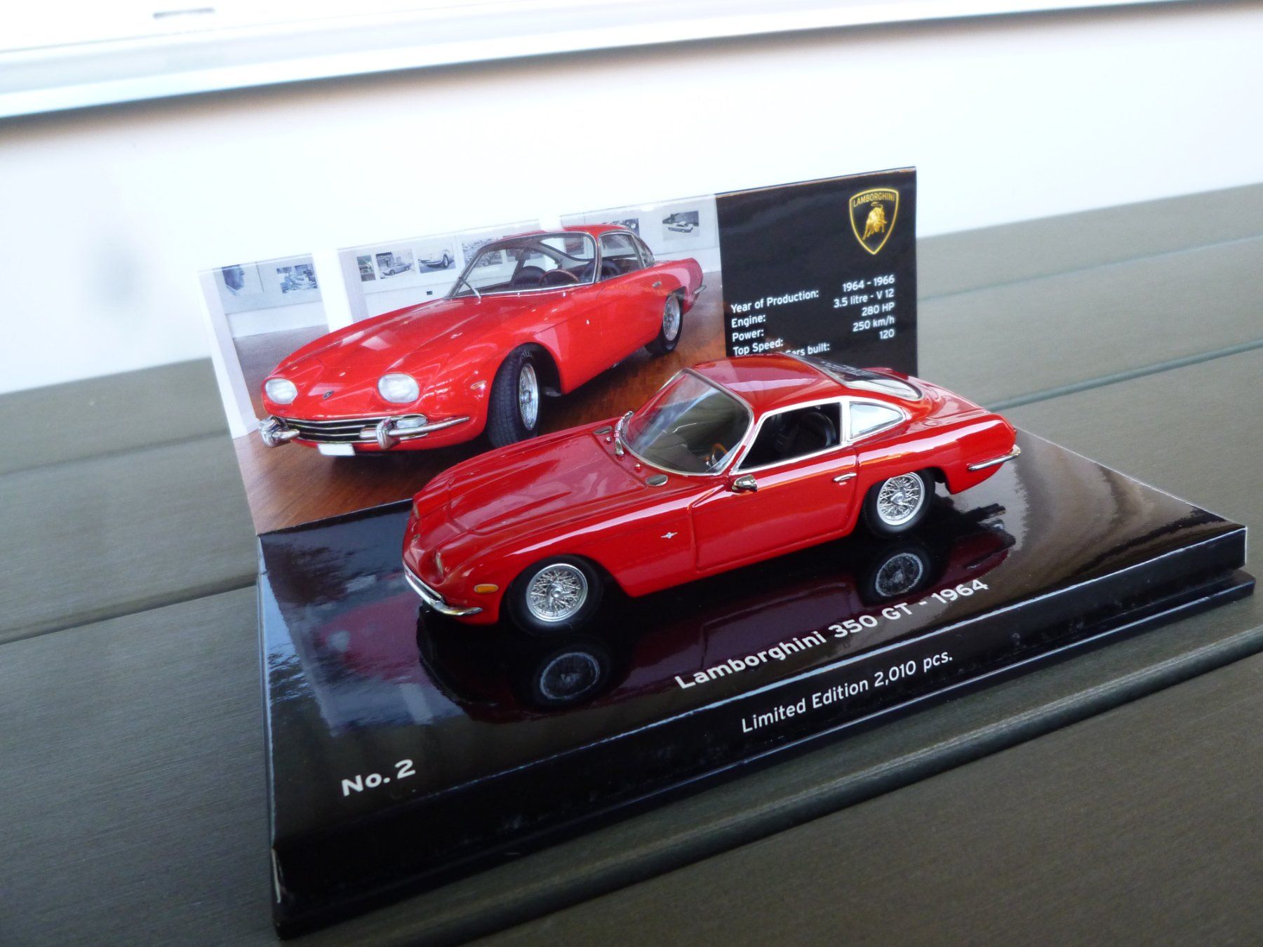 Lamborghini Modellautos: Lamborghini 350 GT (1964) – Neu (gemäss Beschreibung) aus Flawil von Imperiosud 5