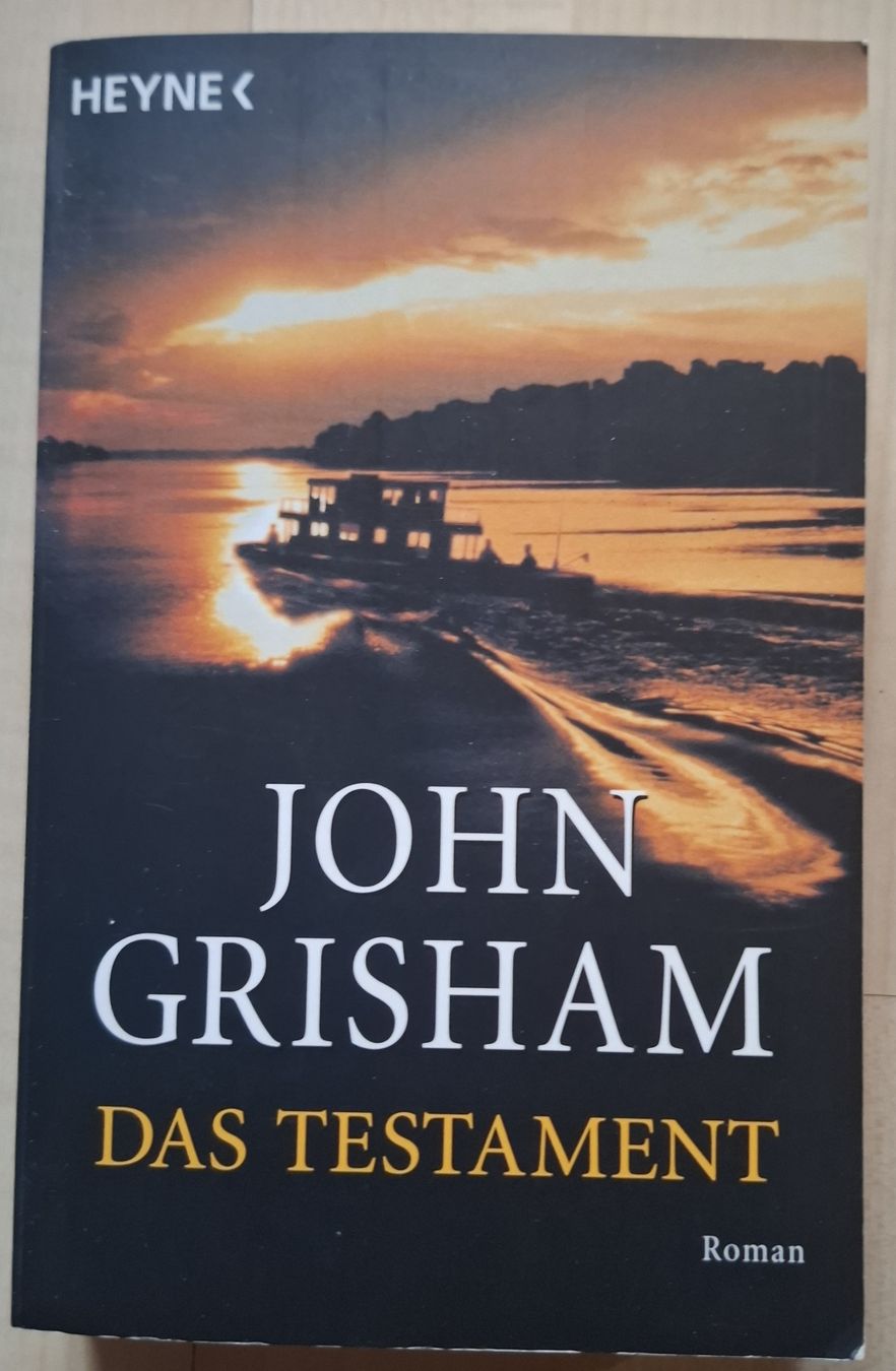 Libri: John Grisham - Das Testament, Heyne, Roman. – Usato da Arch venduto da Roli67