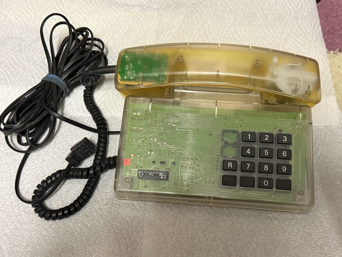 Téléphones: PTT Tritel  ELM Transparent Telefon – D'occasion à Oensingen par aziri123