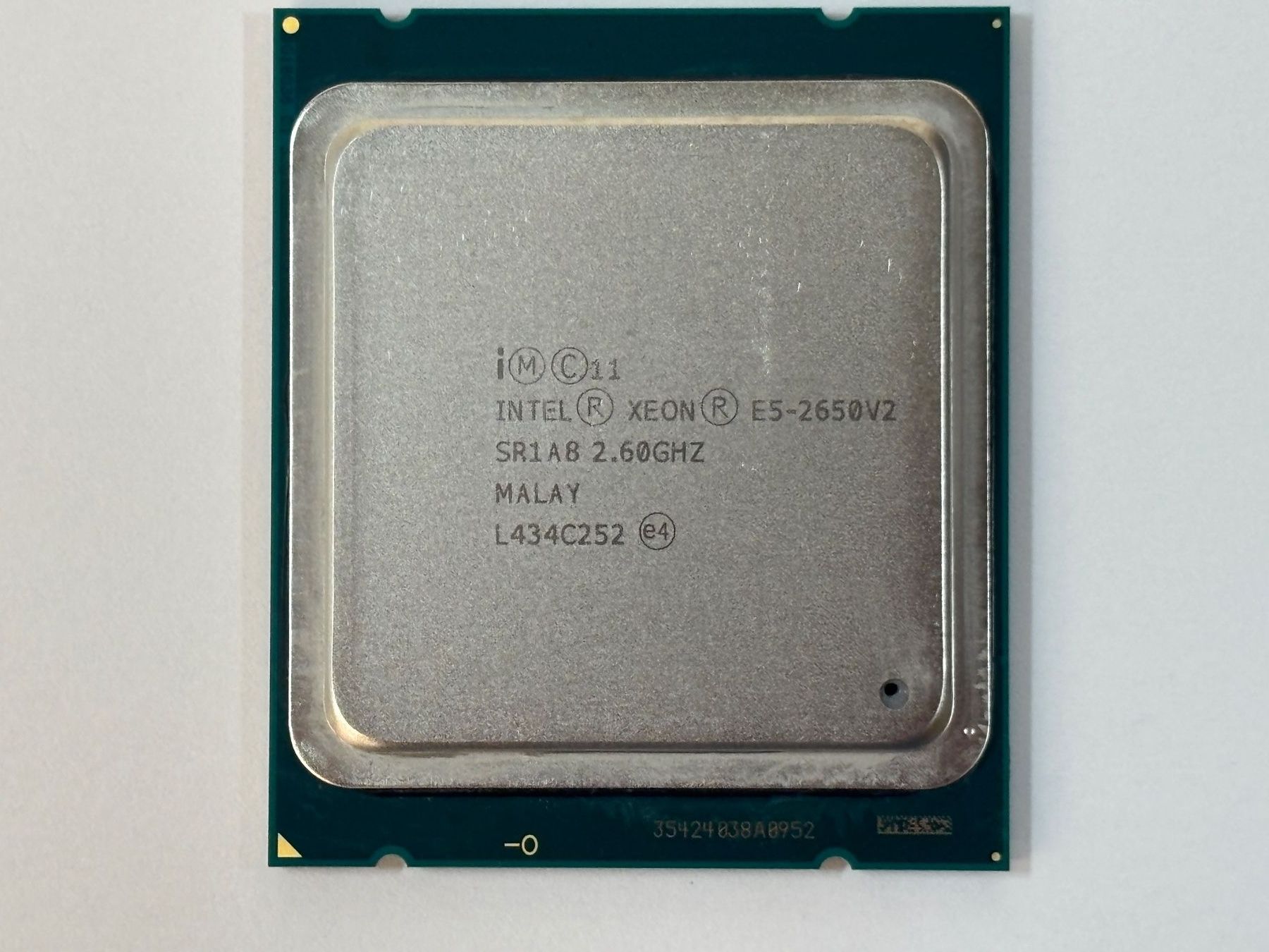Intel Componenti elettronici: CPU Intel Core XEON E5-2650V2, 20 MB Cache, 3.40 GHz – Usato da Lachen SZ venduto da alcom-electronics