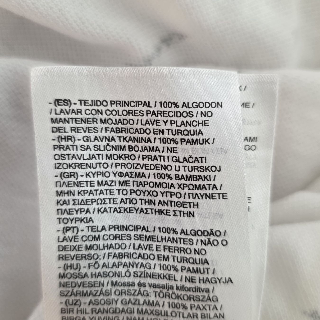 Polos: Polohemd Herren Grösse 2XL Weiss gemustert  – Neuf (Voir description) à Rheinsulz par Gilea 2