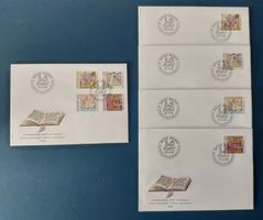 5 FDC / Serie + Einzeln / Bundesfeiermarken / 23.5.89 Bern