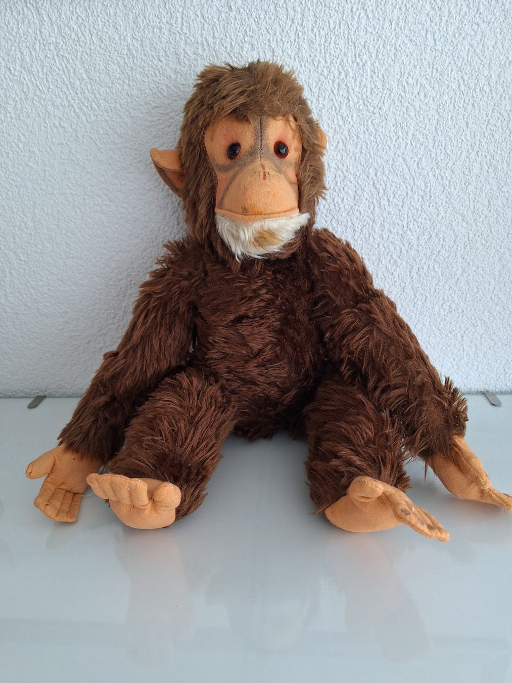 Teddy Hermann Giocattoli: Teddy Herrmann Affe  Stehend ca. 44 cm gross , Vintage – Usato da Sissach venduto da luvama