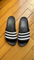 Adidas Badeschuhe Adilette schwarz Grösse 42