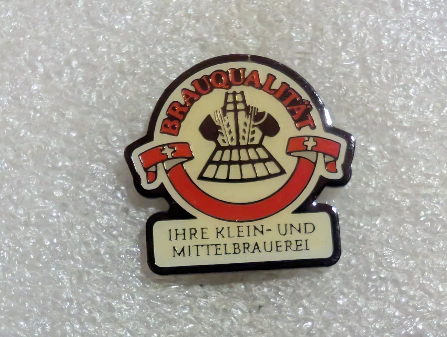 Placchette & Badge: Ansteckpin 156: Brauqualität – Usato da Oppligen venduto da Pin-Fall-Shop