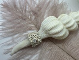 Silberring handmade