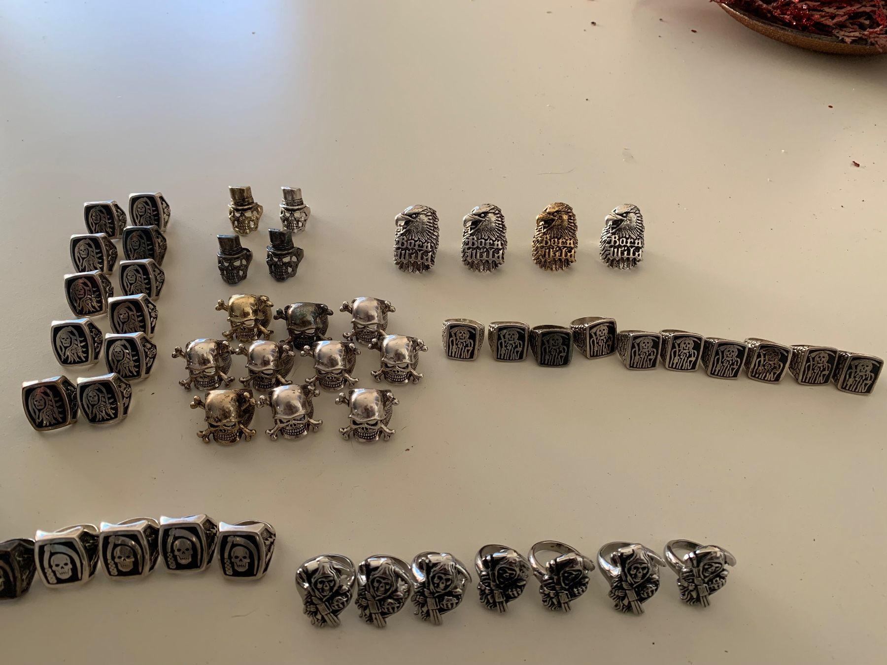 Anelli: Riesen grosse Fingerring sammlung – Usato da Reichenburg venduto da Be-nice 5