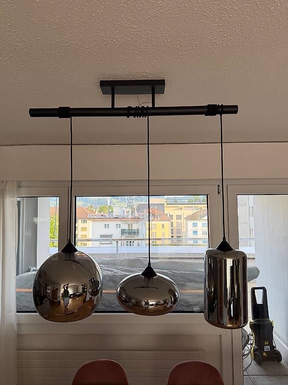 Lampade: Esszimmerlampe Rauchglas – Usato da St. Gallen venduto da blu_9bmk 2