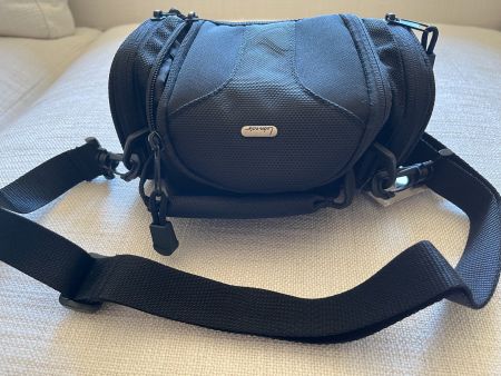 📷 Sac Photo Léon Noir Neuf DSLR Bandoulière Rembourré