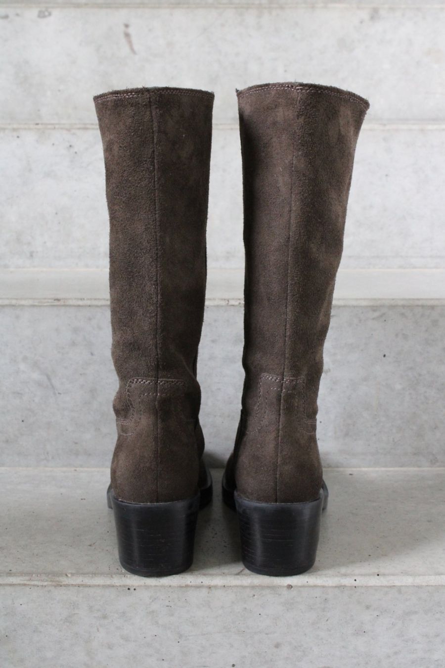Zara Scarpe da donna: Zara Suede Leather Boots – Nuovo (secondo la descrizione) da St. Gallen venduto da look-twice 5