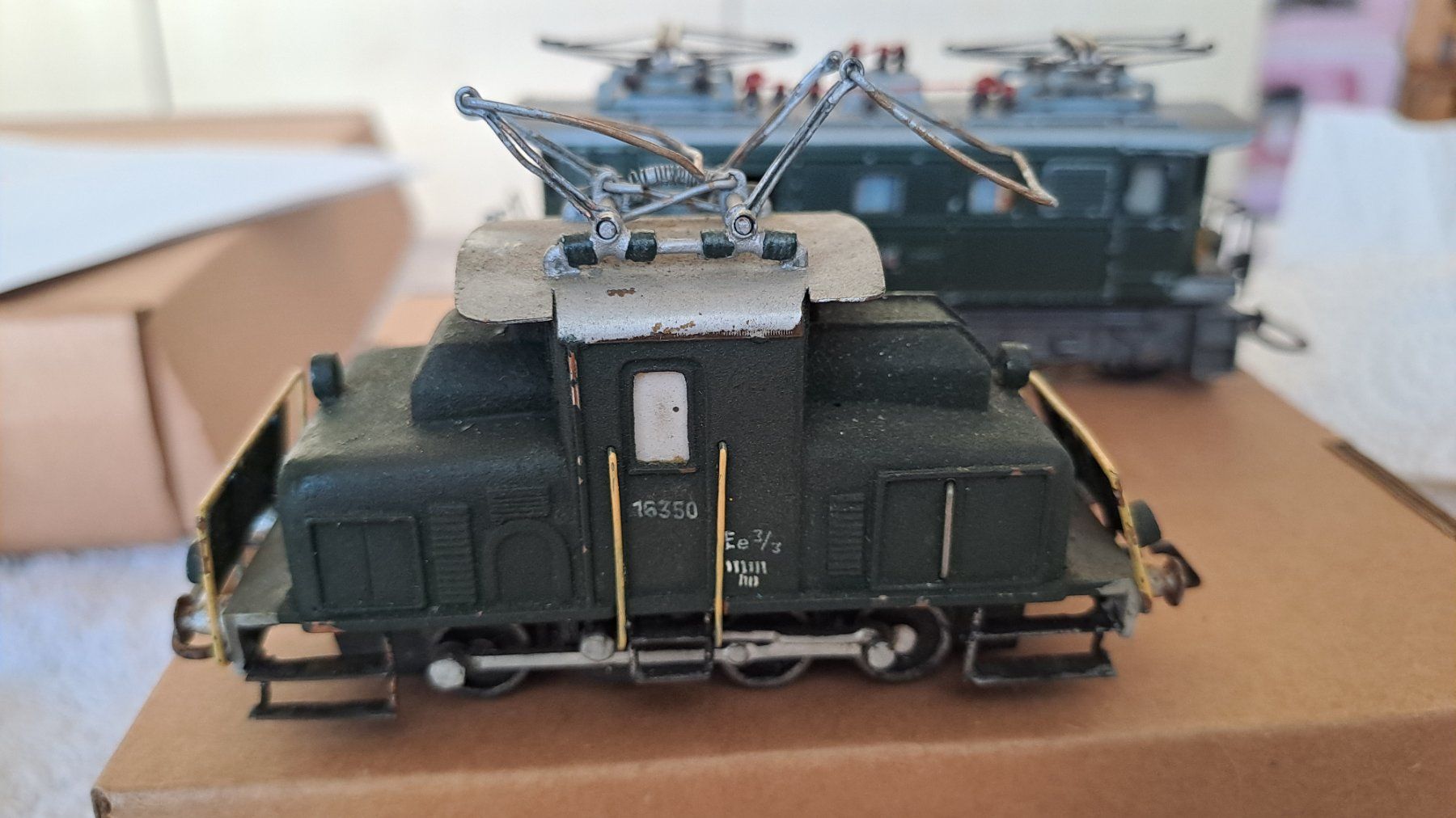 Wesa Modellini di ferrovie: WESA 2 Loks Ee 3/3 // EBT 110 / 35 – Difettoso da Winterthur venduto da Riebeli333 1
