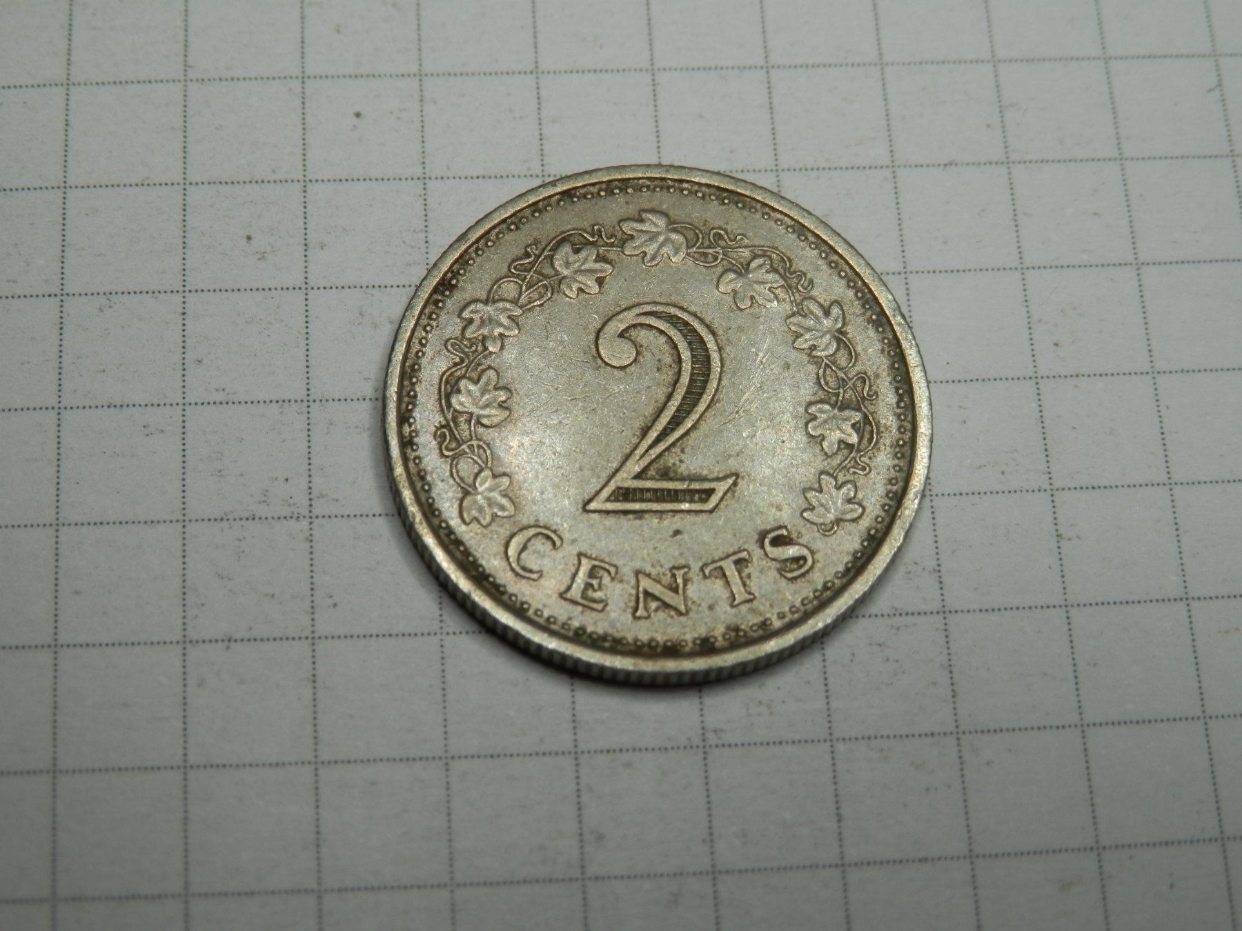 Alle Münzen: Malta 2 Cent, 1972 – Gebraucht aus Weiach von weiach81 1