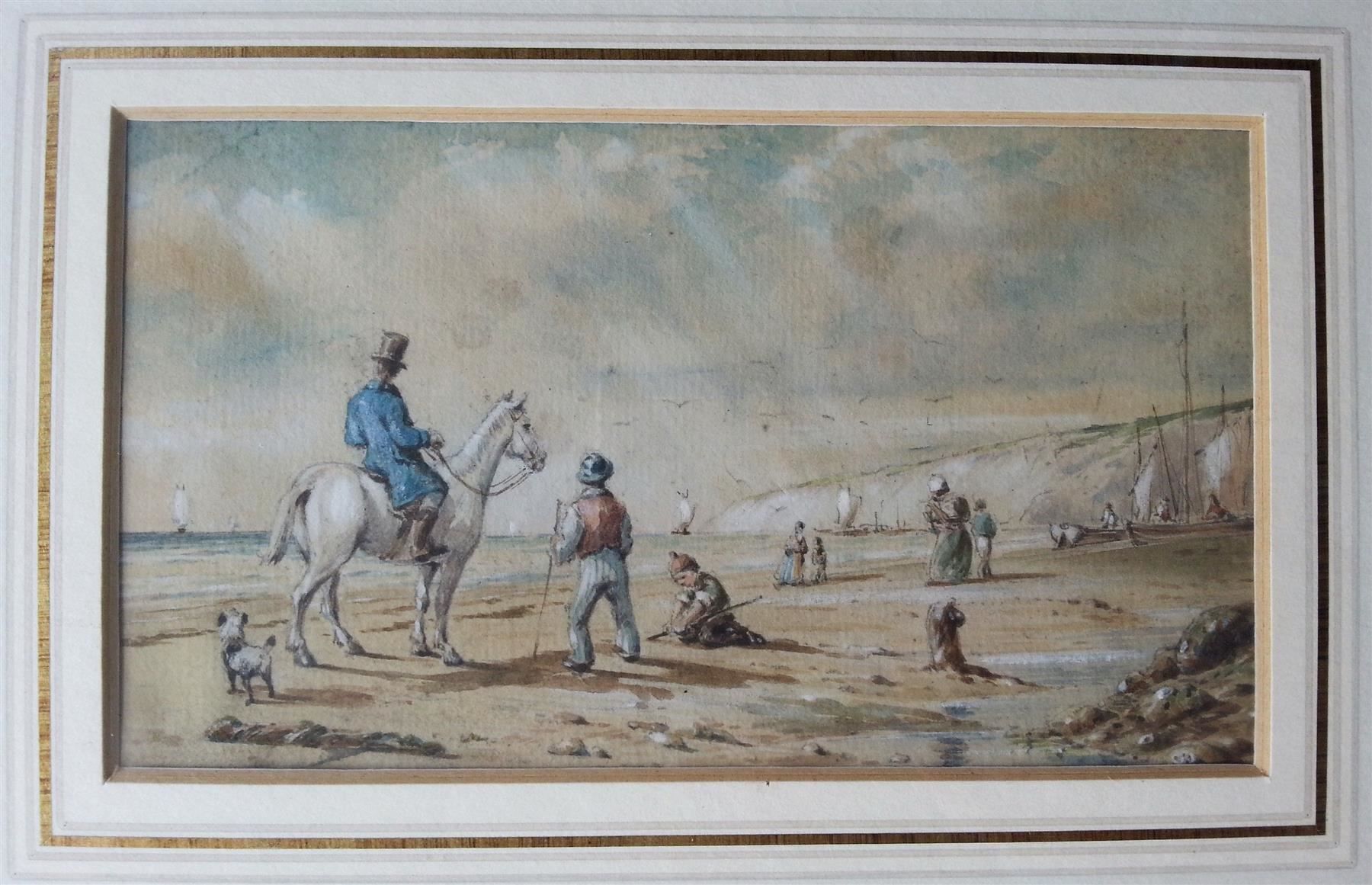 Dipinti: Bild Gemälde Aquarell: George James KNOX, 1867 – Usato da Oberriet SG venduto da ganesh435