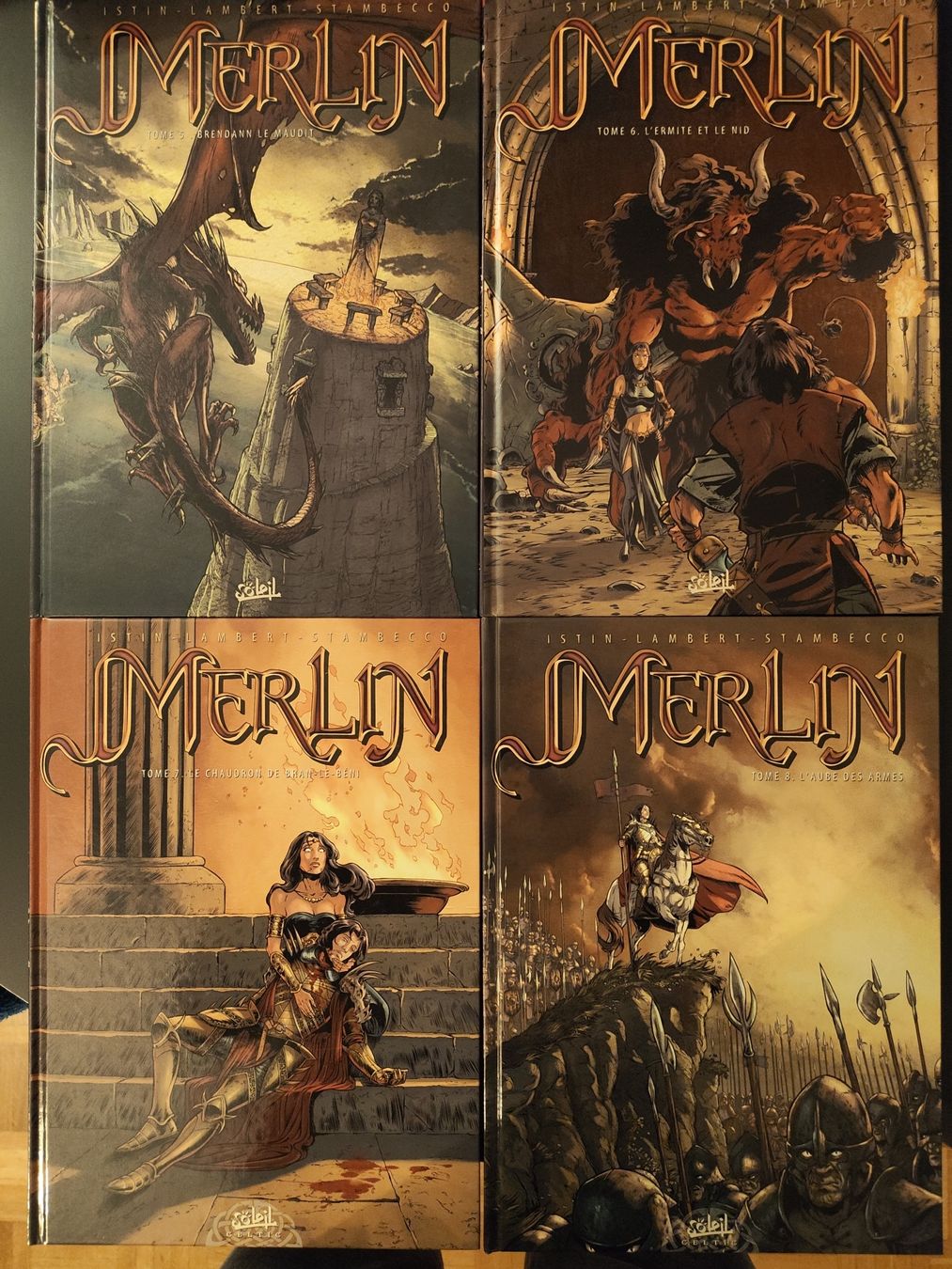 Fumetti: BD - Merlin - 10 premiers tomes – Usato da Vevey venduto da ben_7lgh 1