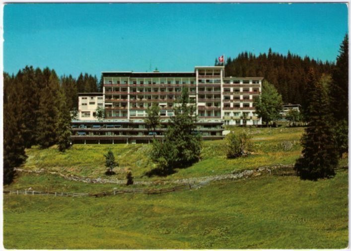 Cartoline postali: Davos - Basler Höhenklinik – Usato da Binningen venduto da Mountainrider