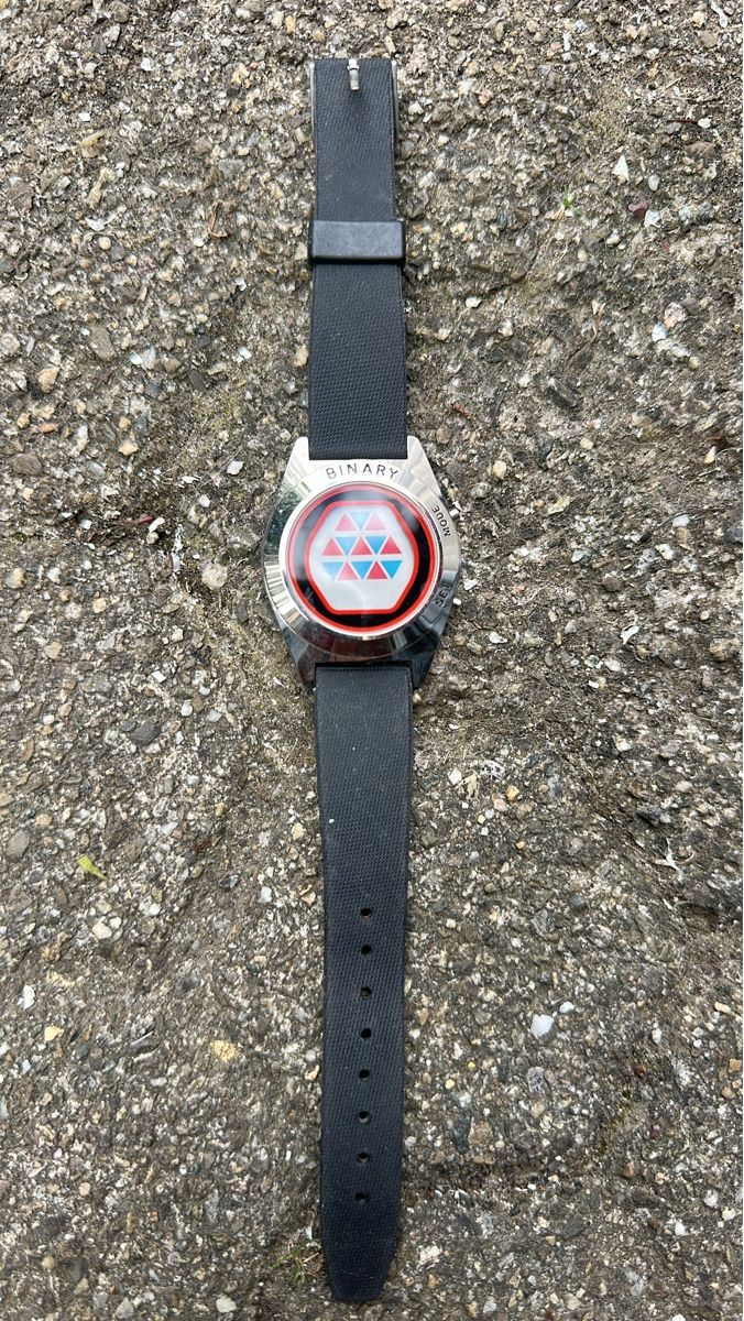 Orologi: Ausgefallene Binary Uhr - Ein echter Hingucker! Rarität! – Usato da Nidau venduto da sarah_sfi