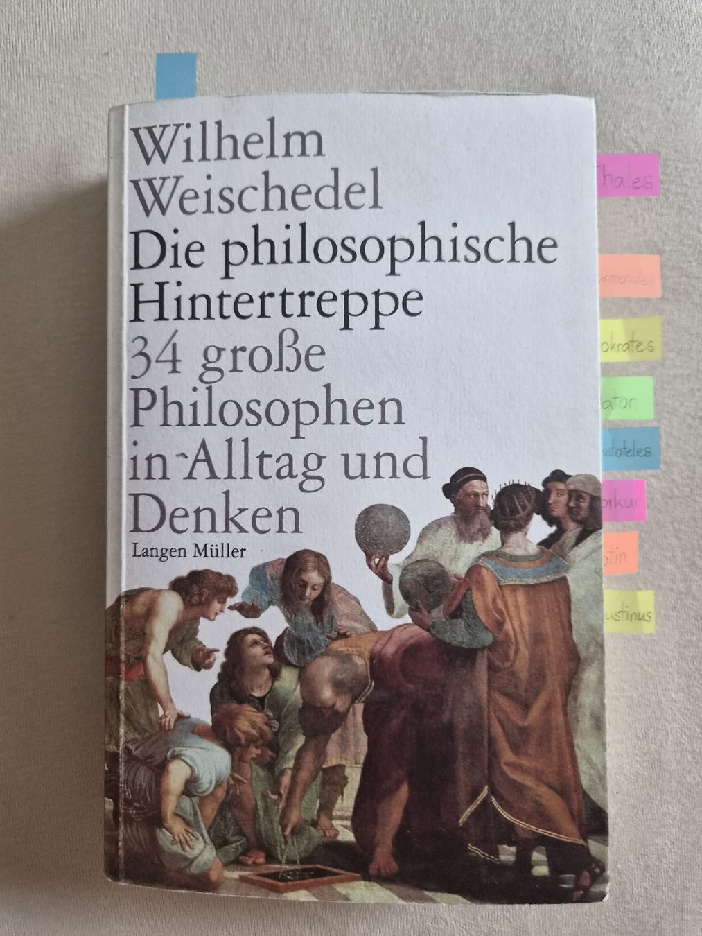 Libri: Wilhelm Weischedel Die philosophische Hintertreppe – Usato da Uznach venduto da rir_k7xb